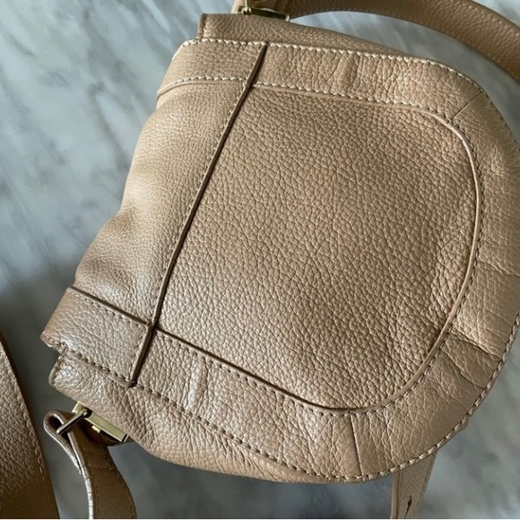 Chloe bag. genuine leather beige blush color,gold hardware,serial number in pic - Picture 5 of 12